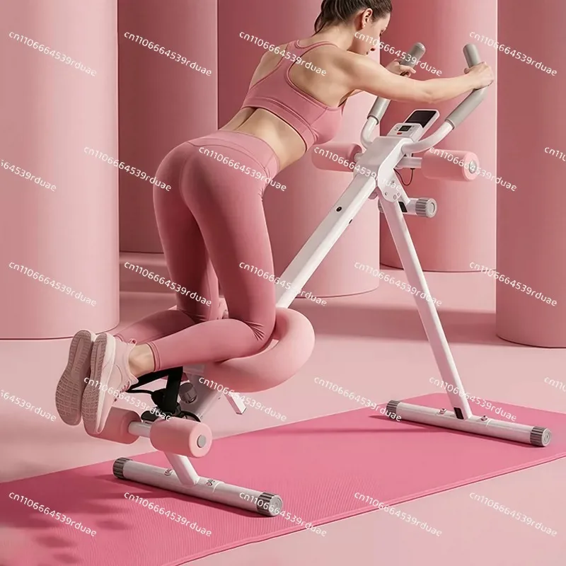 Home Multifunctional Rowing Machine Waist Shaping Ab Trainer Indoor Cruncher Abs Fitness Equipment Rowing Machine Indoor Workout