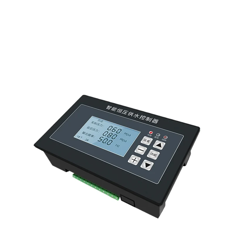 Intelligent constant pressure water supply controller, one-drag-three, timed pump switching, 7-inch touch screen