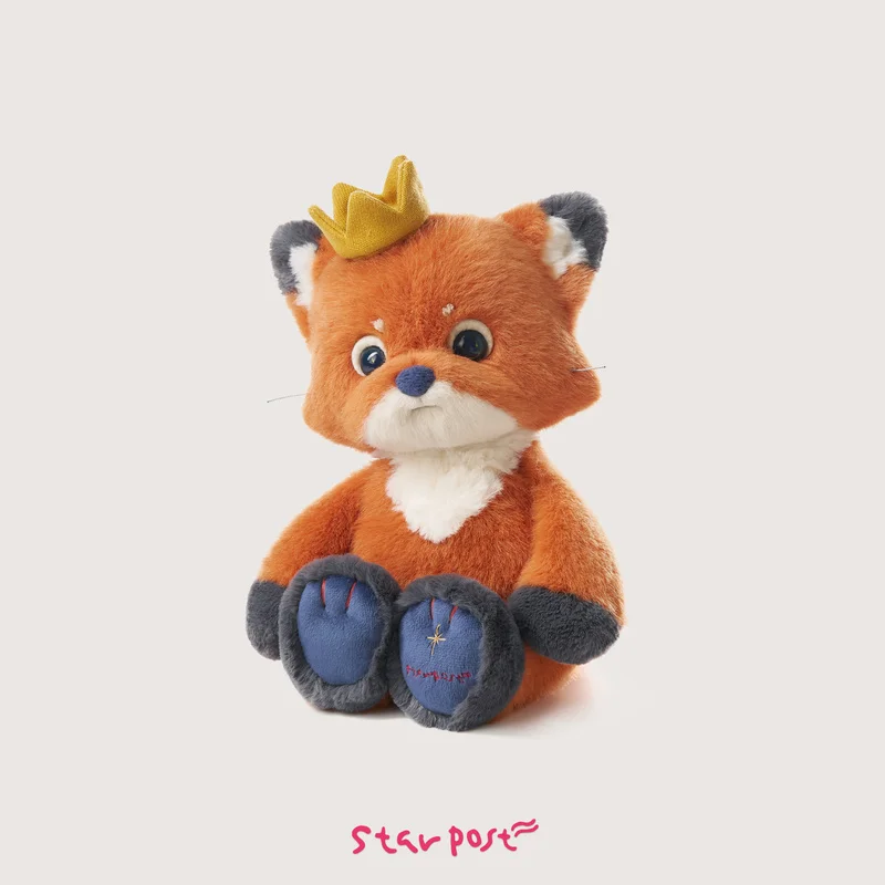 Original Starpost Sunset Fox Security Doll Plush Toy Soothing Stuffed Animal For Anxiety Relief Cute Premium Box Birthday Gift