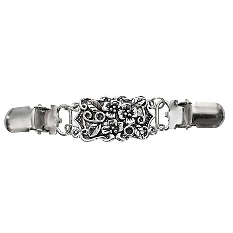 

Innovative Retro Cardigan Clip Sweater Clip Women Filigree Cinch For Back Of Dresses Shawl Clip