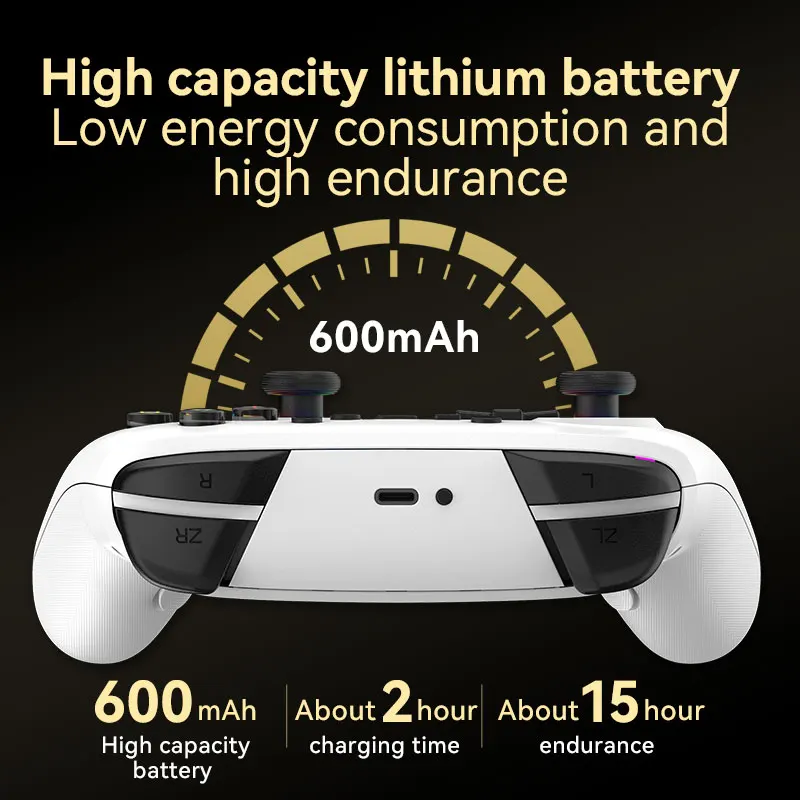 S08 ل PS4/PS3 وحدة تحكم الألعاب اللاسلكية محركات الاهتزاز المزدوج 6-محور الدوران غمبد للتبديل/الكمبيوتر/أندرويد/iOS طبعة محدودة