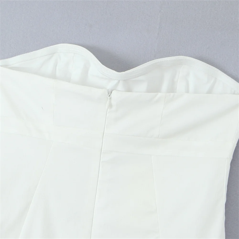 Autunno nuovo stile moda donna un colletto tinta unita gonna corta francese dimagrante e abito corto senza spalline