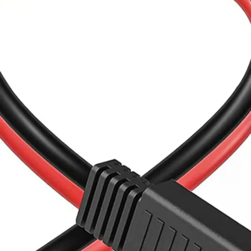 DIY SAE Single Head Cable SAE Single Ended Extension Cable 10AWG 30CM for Automobile Solar Panel
