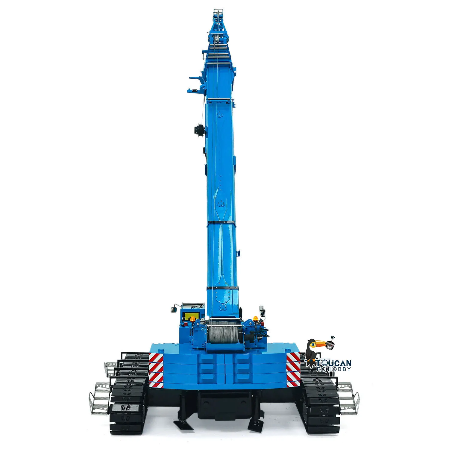 1/14 Eyewhale Metal RC Hydraulic Telescopic Crawler Crane Trucks Remote Control Hoist Machine Vehicle Cars Motor XE Radio Toys