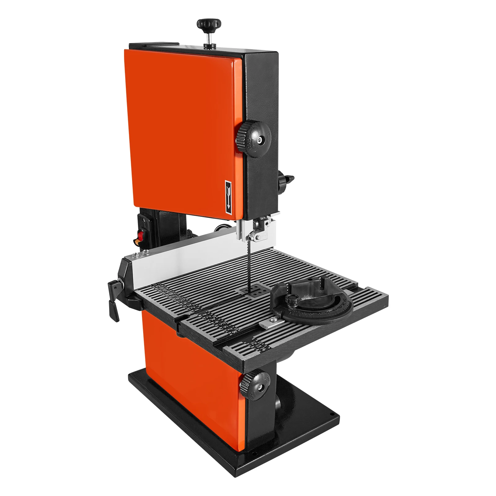 SucceBuy 9-Inch/10-Inch Band Saw with 1/2 HP Motor 3.5-Inch/ 6-Inch Max Cutting Height with Miter Gauge Fence for Woodworking