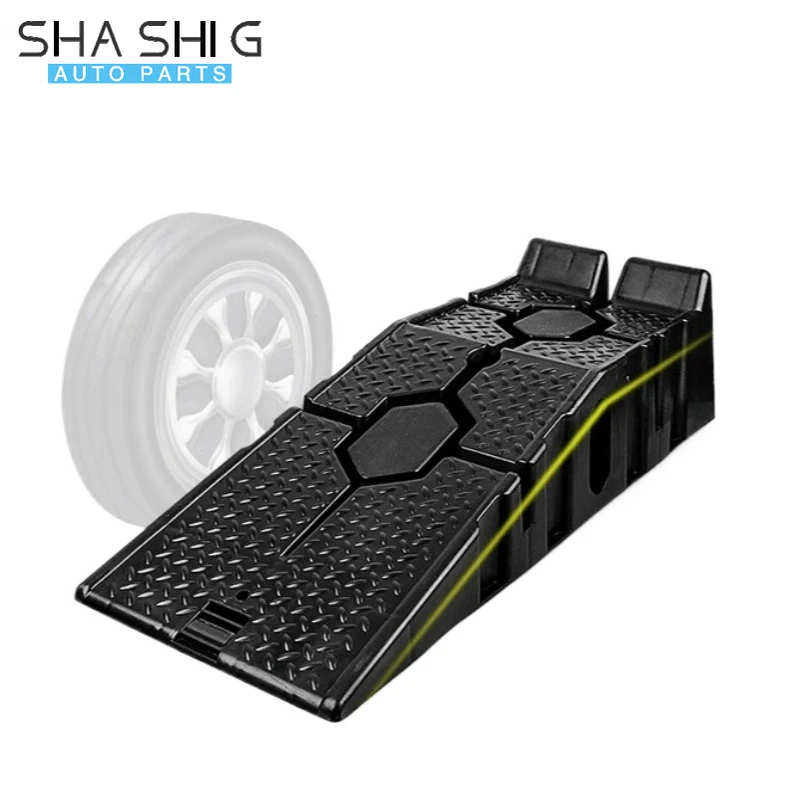 2 PCS car maintenance ramp frame oil change ramp repair bracket raise ramp plate car lift pad repair frame