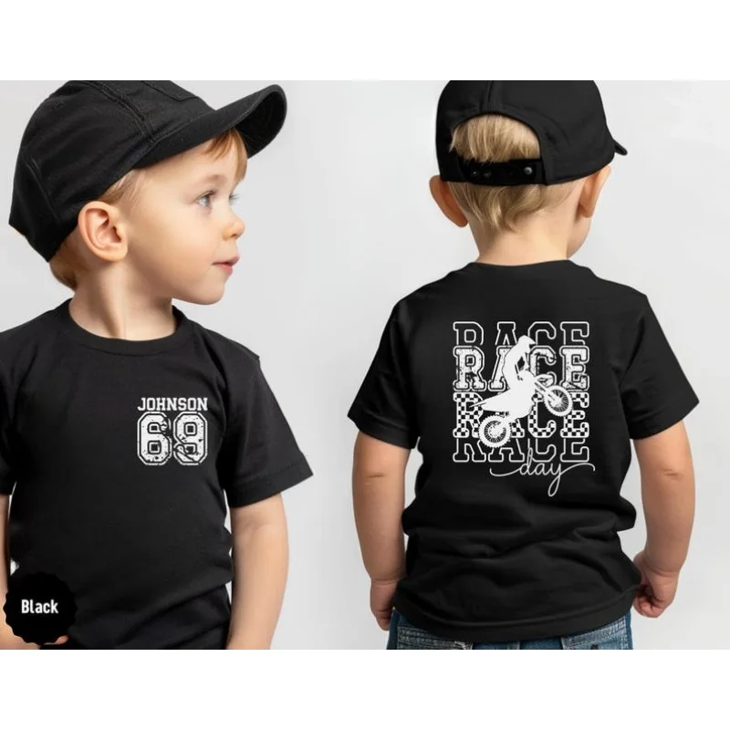 

2025 Trendy Men's and Women's Off Road MOTO T-shirt Loose Breathable Quick Drying Sportswear Parent Child 3D Printed Casual Tee