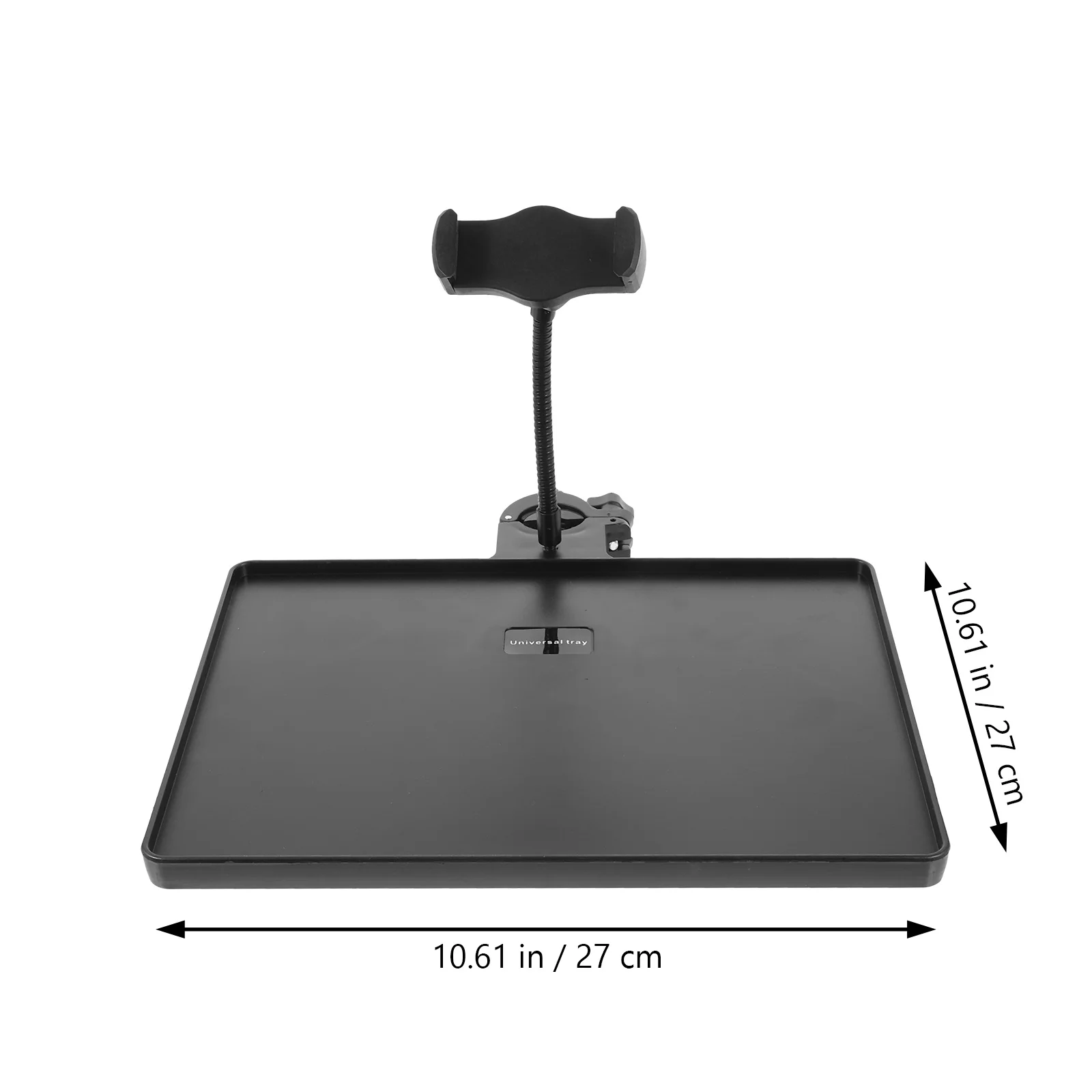 1Set Phone Live Broadcast Tray Universal Adjustable Clamp-on Rack for Microphone Stand Multifunctional Storage Holder Audio