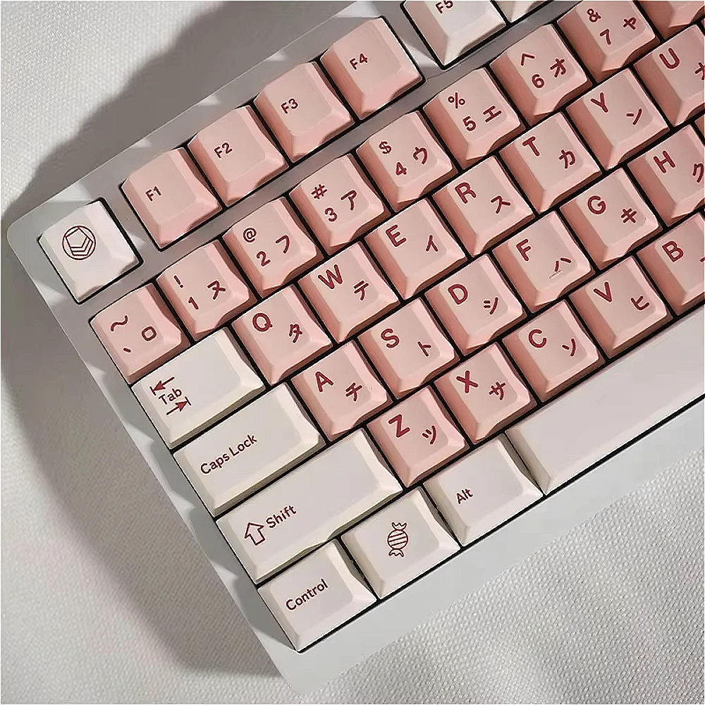 El juego de teclas Darling Keycap Cherry PBT con tecnología de sublimación es adecuado para teclados como HI75 61 84 96 98 99 104 F87