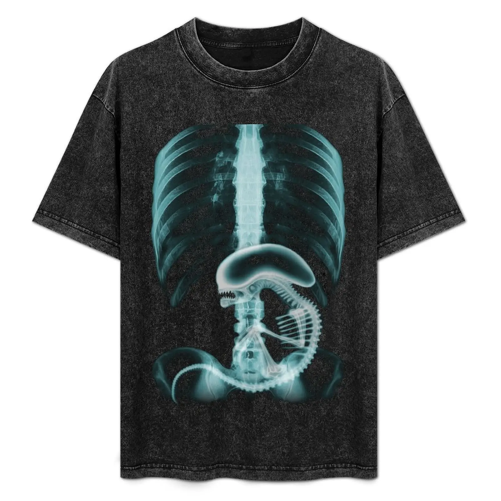 

Alien radiography v2, Alien X-ray v2, blue T-Shirt Summer Festival T-Shirt