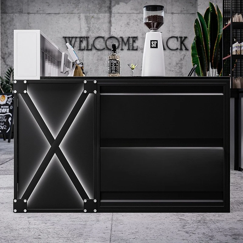 

Industrial style creative with lights checkout page bar catering barbecue barbecue restaurant billiards hall coffee