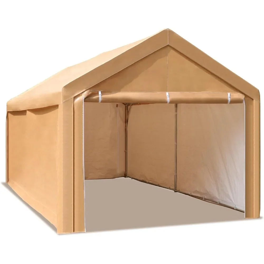 

Навес для автомобильного порта Carport, 10x20 футов, сверхмощный, портативный гаражный укрытие, автомобильные палатки Carpas para Carros, всепогодные для автомобилей