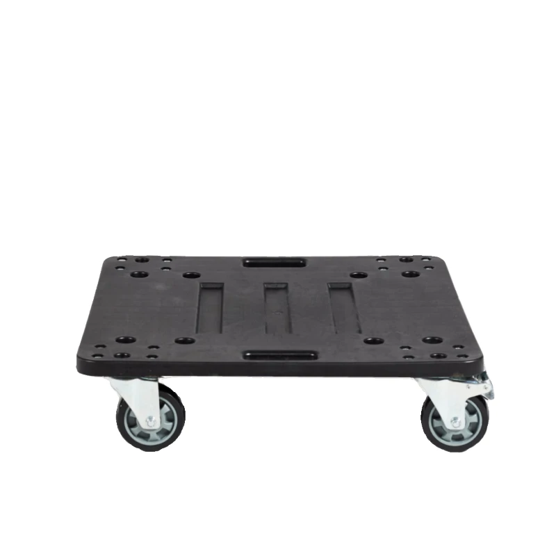 

PP injection molding PP air box wheel plate thickened plastic trolley mobile performance rental protective box wheel trolley wit