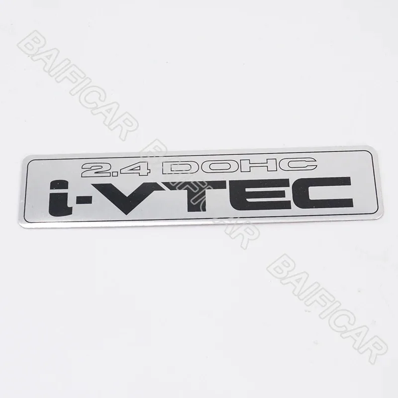 Baificar Brand New Engine Dust Cover Metal Label Sticker Decorative Sequins For Honda Accord CRV Crosstour Odyssey 2.4L