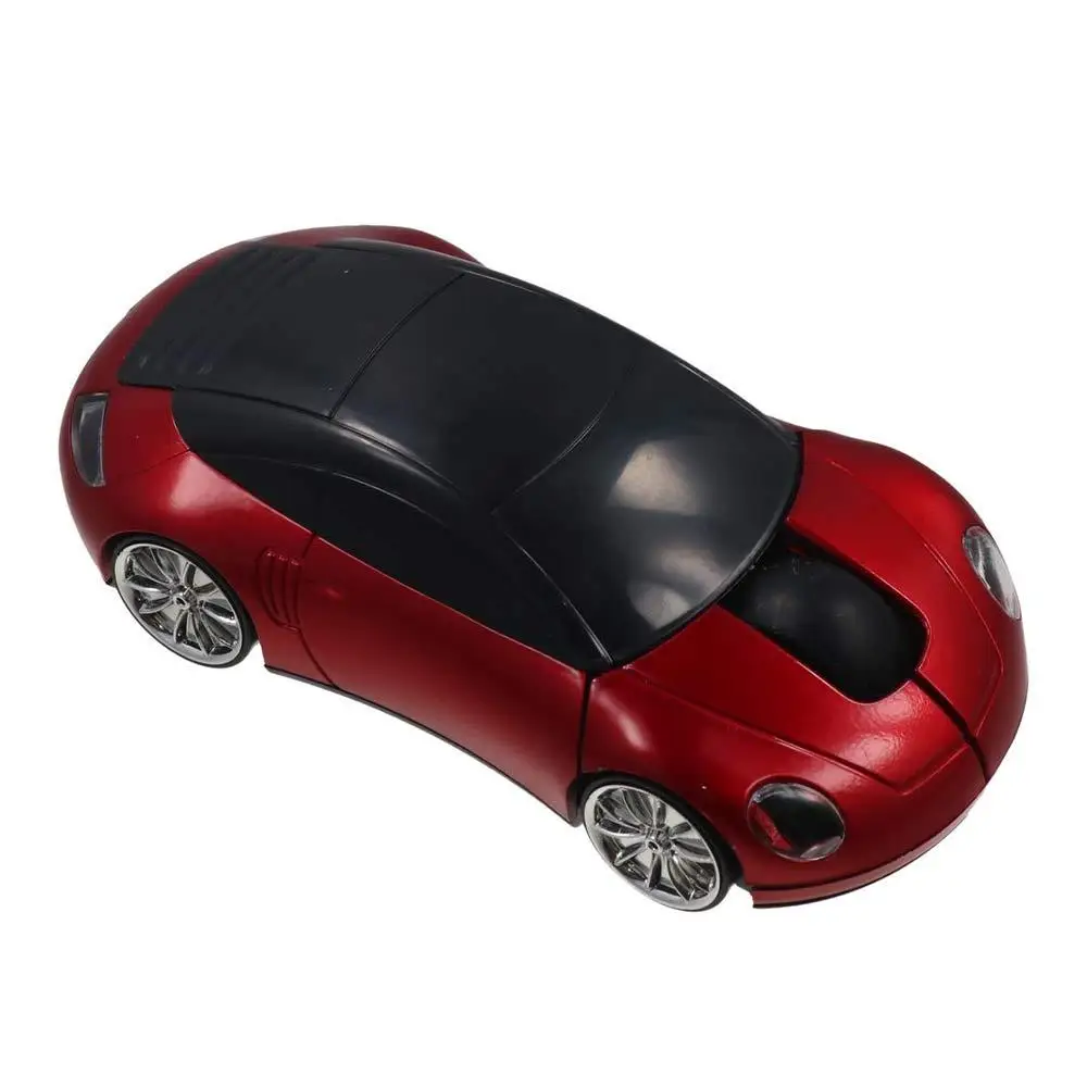 

2.4GHz Sports Car Wireless Mouse USB Scroll Low Energy Consumption Car Shaped Wireless Mouse 1600DPI Convenient for Laptop/PC