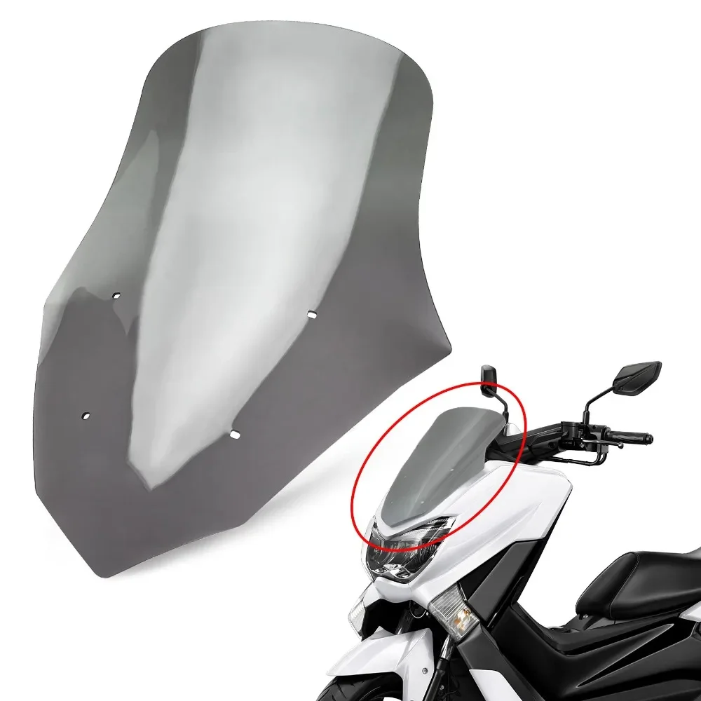 Motorcycle Accessory Windshields Windscreen Shroud Wind Deflector Screen For YAMAHA N-MAX nmax 150 155 2016-2022