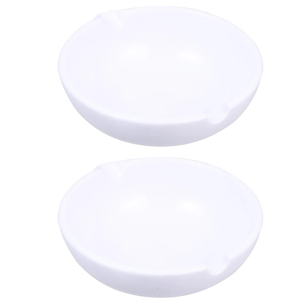 Ink Plate Pen Rest Calligraphy Plates Brush Tray Multifunctional Dishes Simulation Porcelain Durable Small Chinese