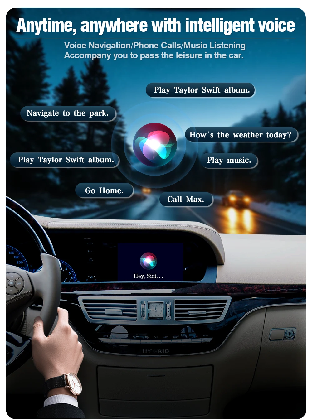 AUTOTOP Kabelloses CarPlay Nachrüst-Kit Decoder für Mercedes NTG3.0 NTG3.5 S-Klasse W221 2006-2012 Android Auto Modul GPS BT Wi-Fi – Detail 9