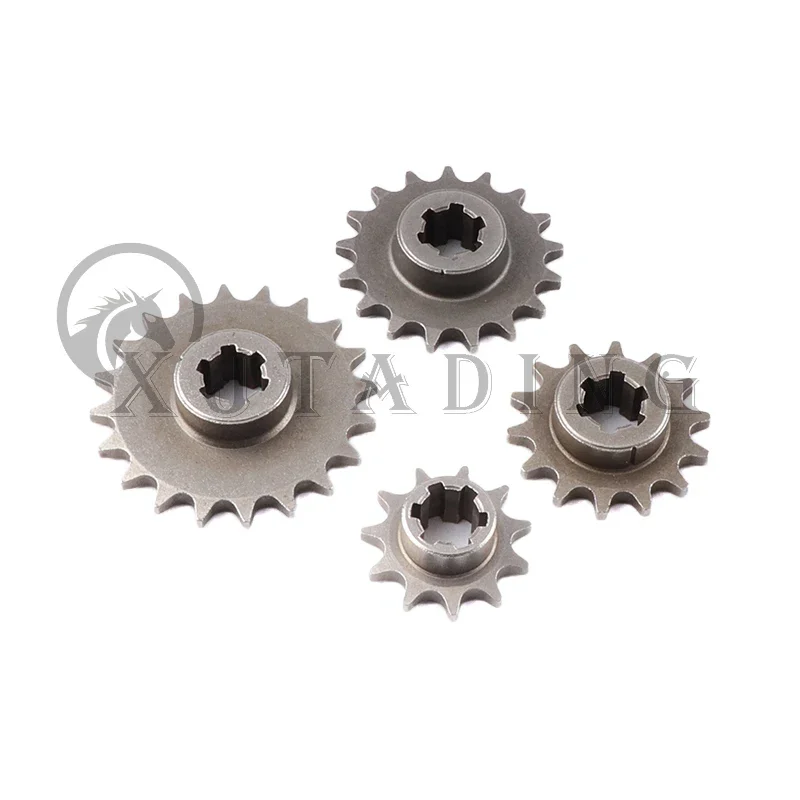 

Motorcycle Front Pinion Sprocket Chain Cog T8F 11/14/17/20T Teeth for 47cc 49cc Mini Moto Dirt Pit Bike Moped Scooter Parts