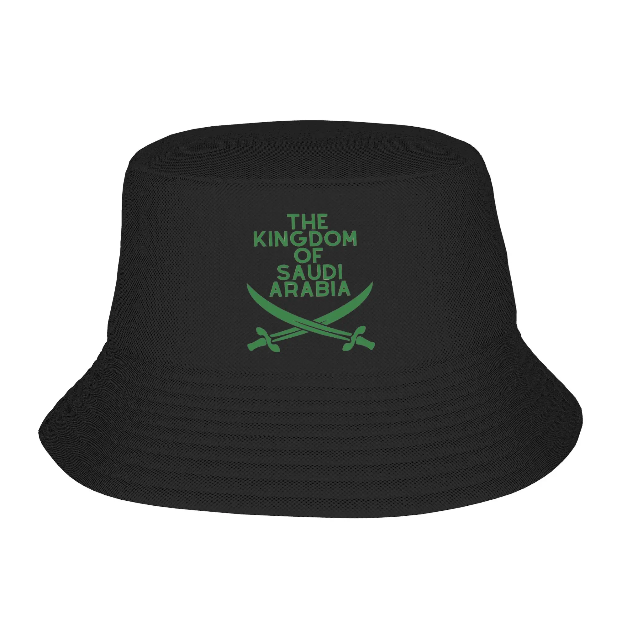 Kingdom Saudi Arabia Bucket Hat for Women Men Summer Saudi National Day  Bob Hat for Hiking Caps