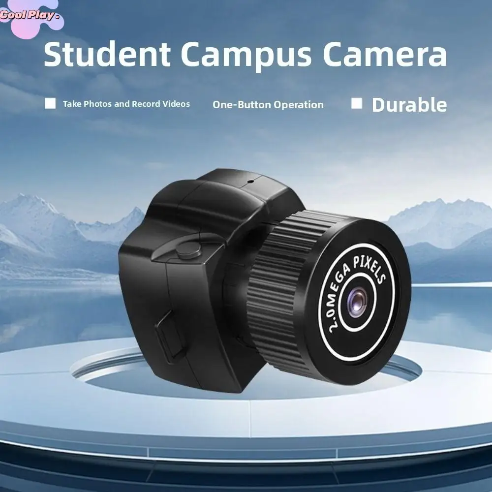 

Cycling Sports Camera Audio Recorder Tiny Mini Camera Video DVR Mini Camera for Kids HD DV Y2000 Mini Camcorder Birthday Present