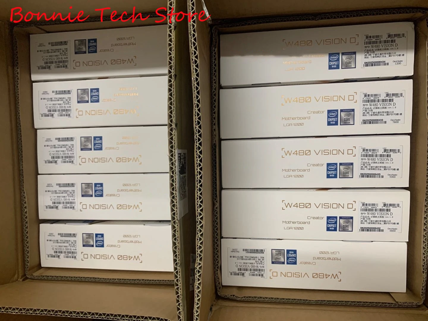 W480 VISION D ,10th/11th Generation Core i9/i7/i5/i3 ,Xeon W-1200/W-1300 Series Processor