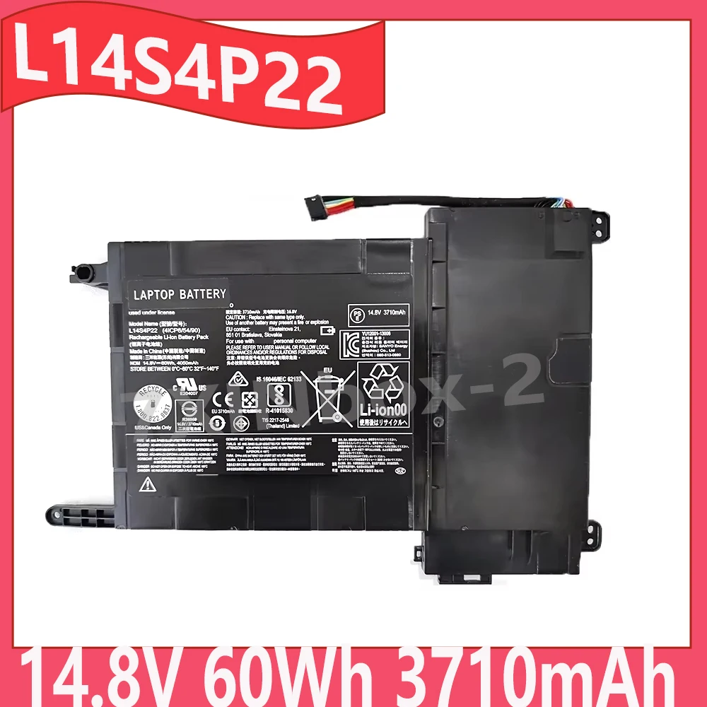 L14S4P22 14.8V 60Wh Laptop Battery For Lenovo IdeaPad Y700-14ISK Y700-15ISK Y700-15ACZ Y700-17ISK IdeaPad Y701 Series