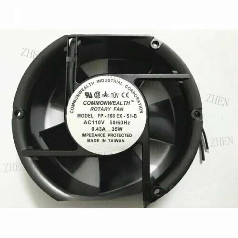 

Y for COMMONWEALTH Rotary Fan FP-108EX-S1-B 110V 0.43A 35W Axial Fan