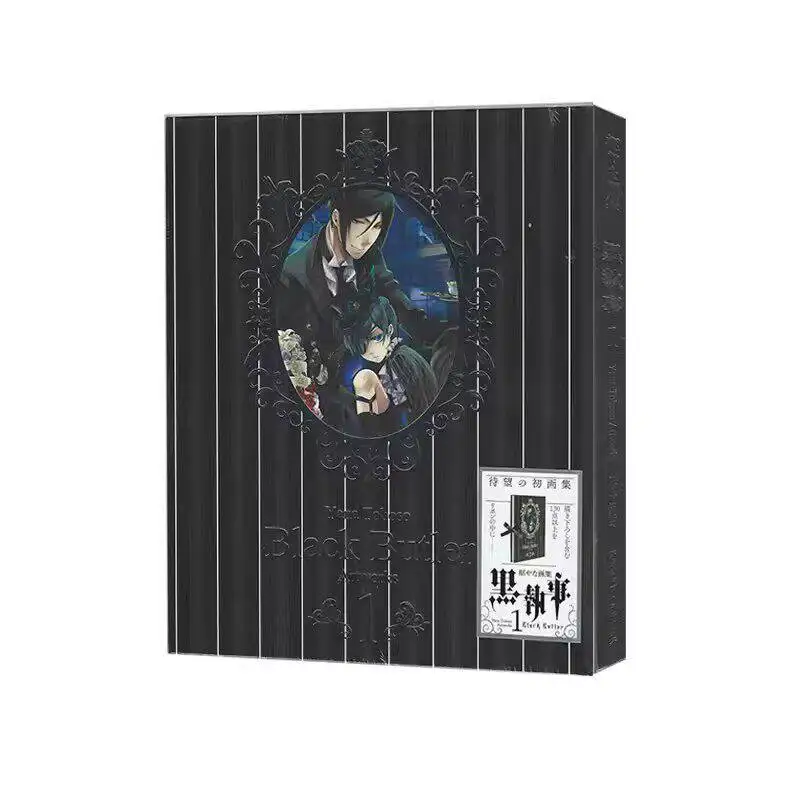 

Japanese Original Black Butler Artbook 1-4 Yana Toboso Artworks Ciel Sebastian Illustration Collection