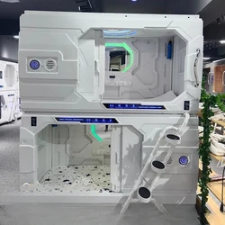 FOR New Space Capsule Bunk Bed Sleeping Warehouse Japanese Capsule Hotel Homestay E-sports Hotel Upper and Lower Bunk Hostel