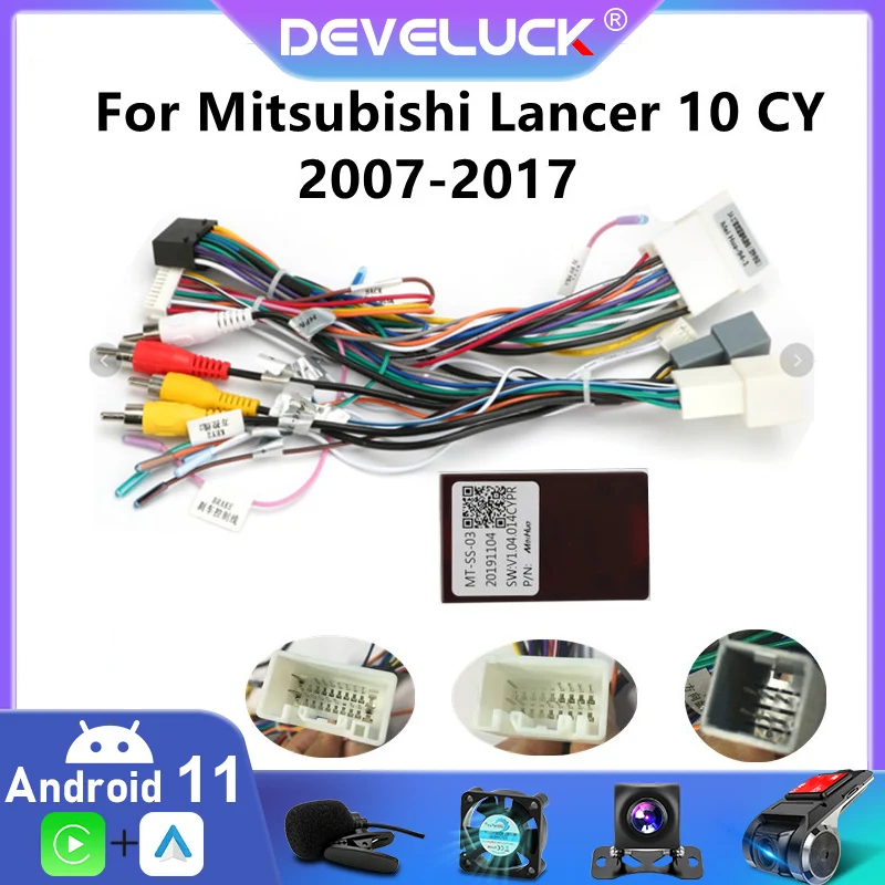 

Develuck For Mitsubishi Lancer 10 CY 2007 - 2017 power cord with canbus