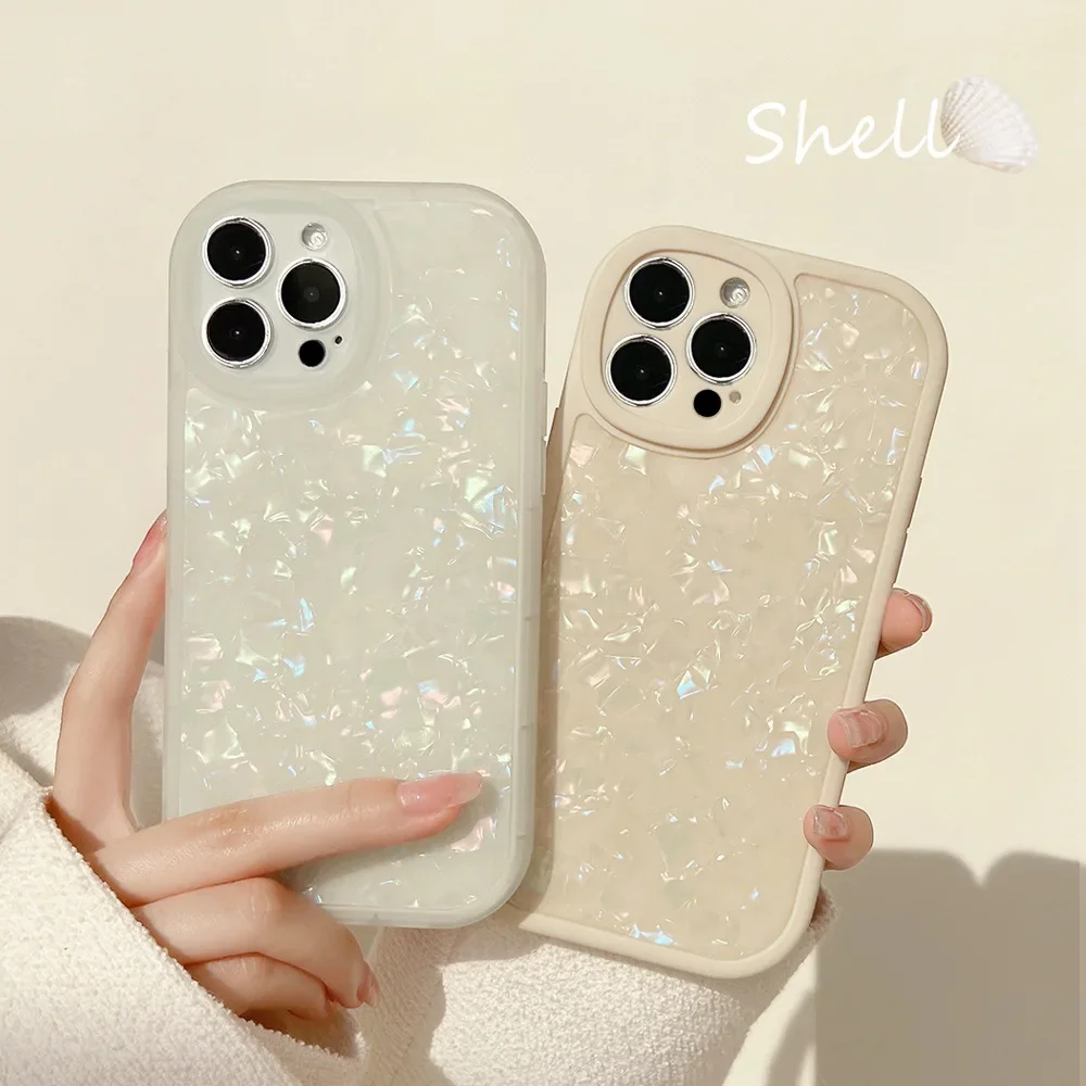Girls Phone Case For iPhone 17 air 16 15 14 13 12 11 Pro Max 14 15 16 Plus Xr Case Full Lens Protection Cover Sweet Retro Shell