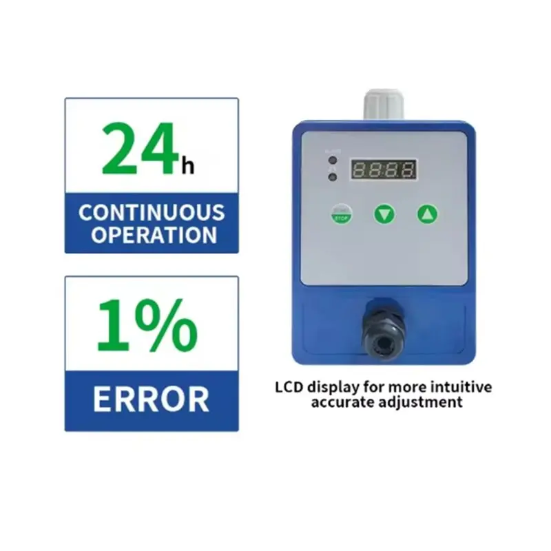 Special Offer~Water Treatment Liquid Micro-Acid Chemical Chlorine Metering Dosing Pump Electromagnetic Diaphragm Pump B