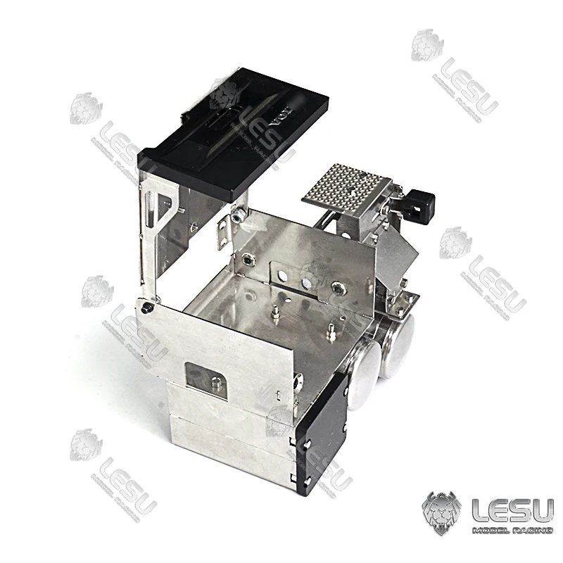 Części RC Lesu Zbiornik Urylu Skrzynka Akumulatora Zbiornik Wydechowy Tamiyaya Do Skala 1/14 Fh16 Zdalnie Sterowany Ciągnik Ciężarowy Th16725