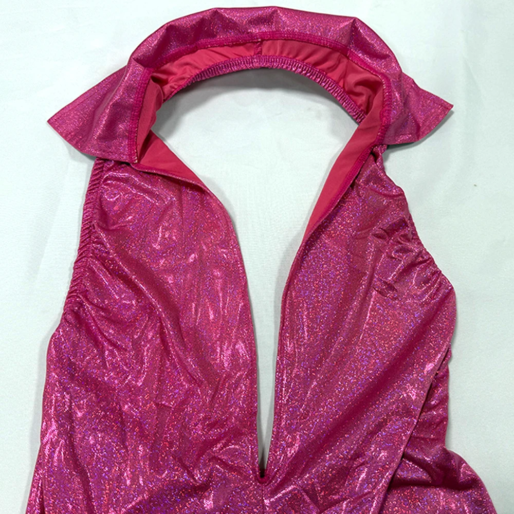 Body Hippie Années 70 Sexy avec Ceinture – photo 2