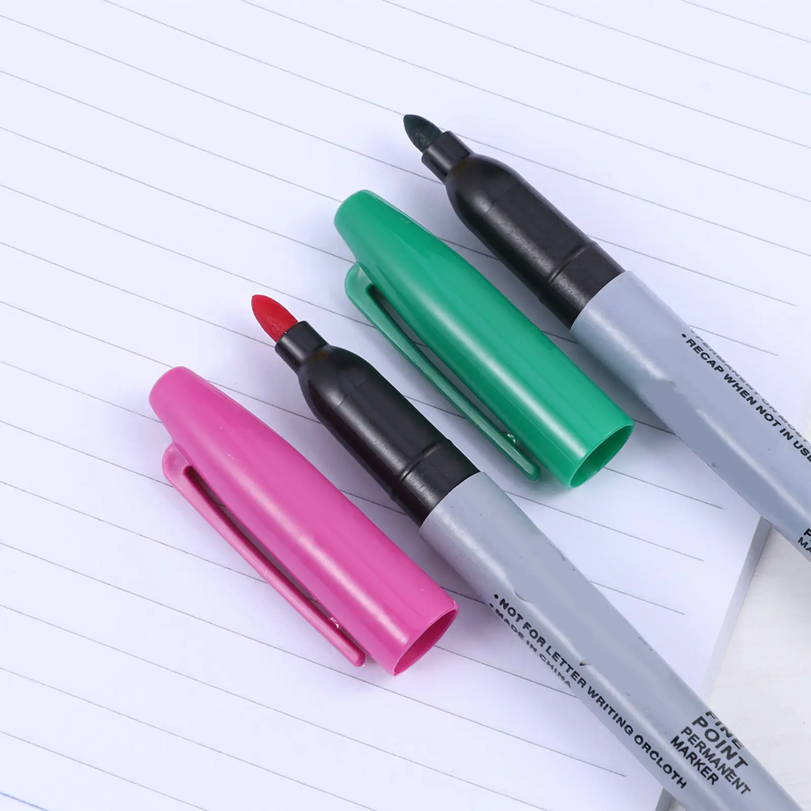 12 Colors Water-Based Skin Marker Pen Non-Toxic Acid-Free Fast-Drying Tattoo Piercing Positioning Tool for Artists Beginners