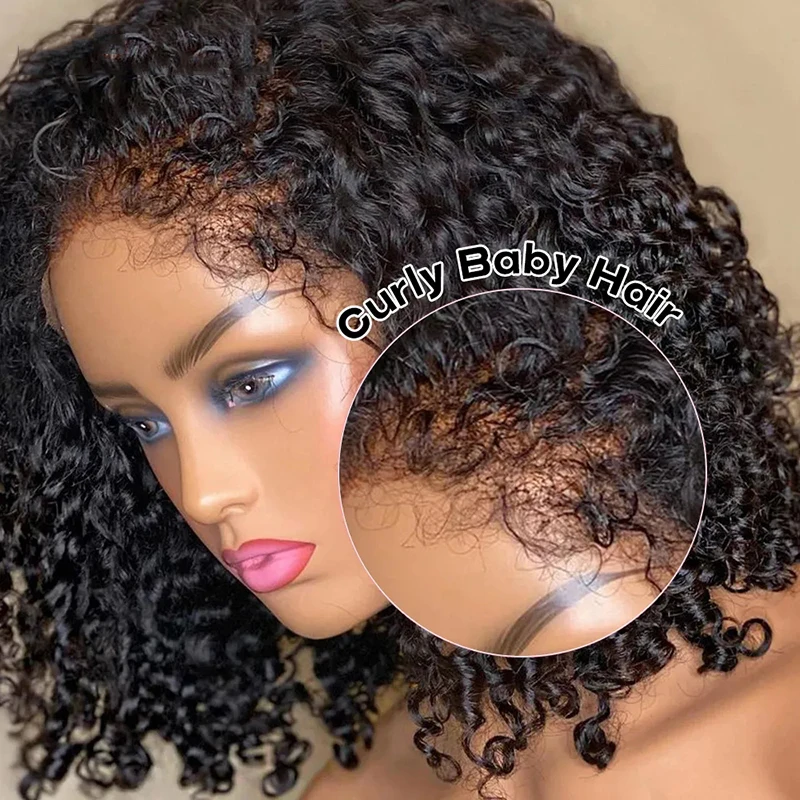 

Free Shipping 13x4 13x6 Loose Deep Wave Lace Frontal Human Hair Wigs For Black Women With Curly Baby Hair HD Transparent Lace