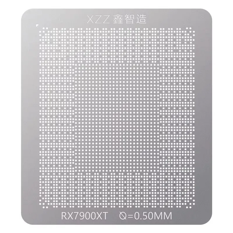 BGA Reball Stencil For RX7900XT 215-145000146 RTX7900XT 215-145000156 0.5mm BGA stencil