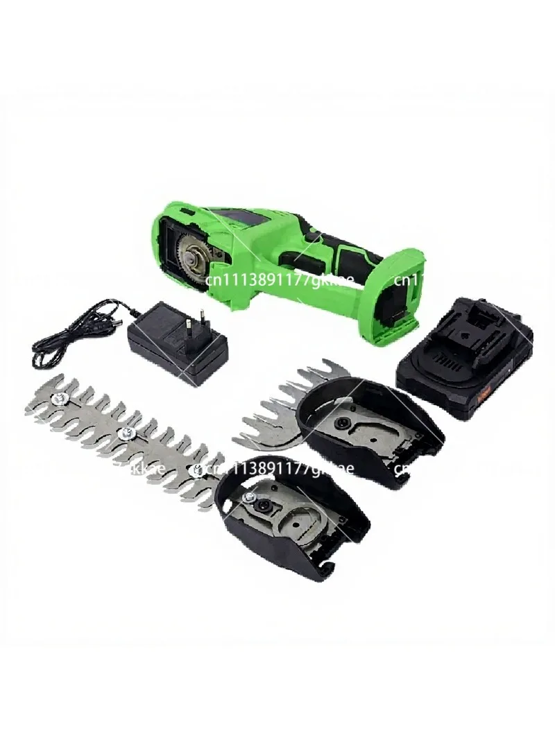Cordless Electric Hedge Trimmer Rechargeable Garden Pruner Shrub Cutter Tool