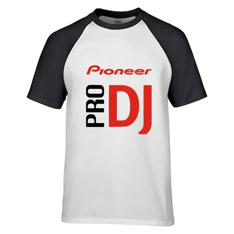 100% Cotton T Shirt Pioneer Dj Pro print Casual t shirt men Unisex New Fashion tshirt Summer Harajuku custom men's short sleeve