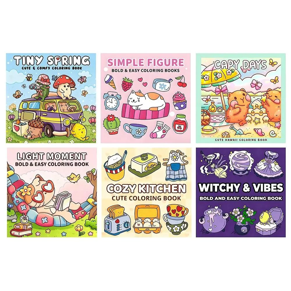 كتاب تلوين كرتوني مبتكر لتخفيف التوتر، كتاب رسومات الشعار المبتكرة التعليمية، لعبة رسم مونتيسوري للبالغين والمراهقين #4