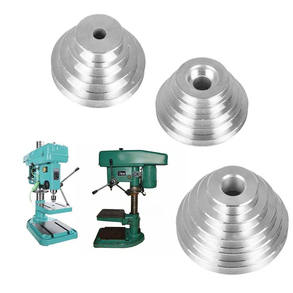 

Pagoda Pulley Wheel for Benchtop Drill Press Z4116 Aluminum Material Multiple Sizes Available Motor Shaft Drive