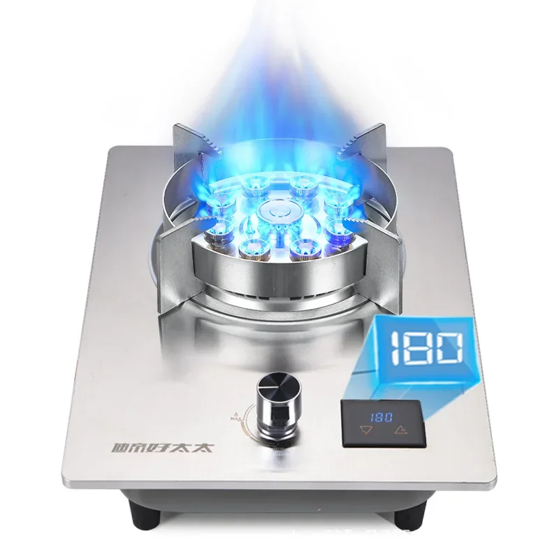 

7200W Household Single-Head Gas Stove Single Burner Stove Single Gas Stove Too Embedded Dual-Purpose Natural Liquefied Gas