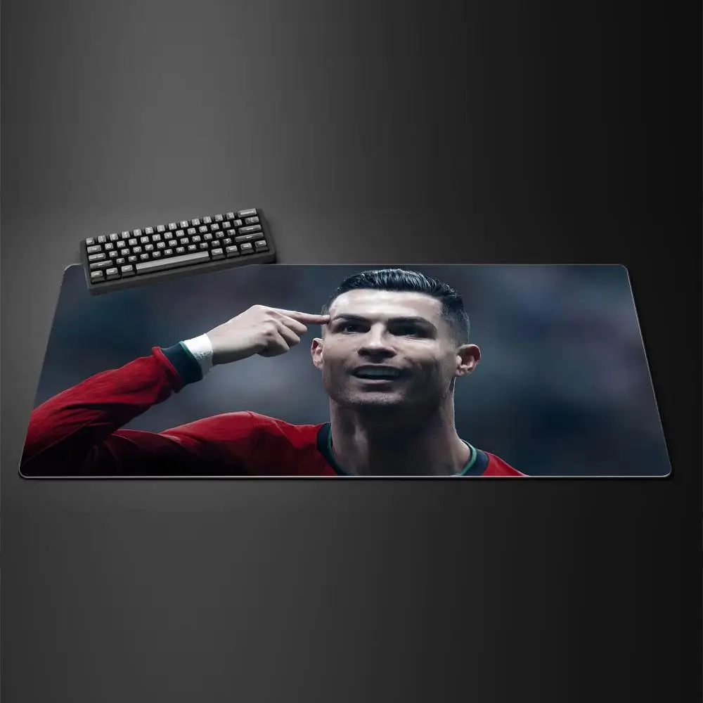 hot team R-rONALDO C Mouse Pad Mousepad Large Gaming Mouse Pad LockEdge Thickened Computer Keyboard Table Desk Mat