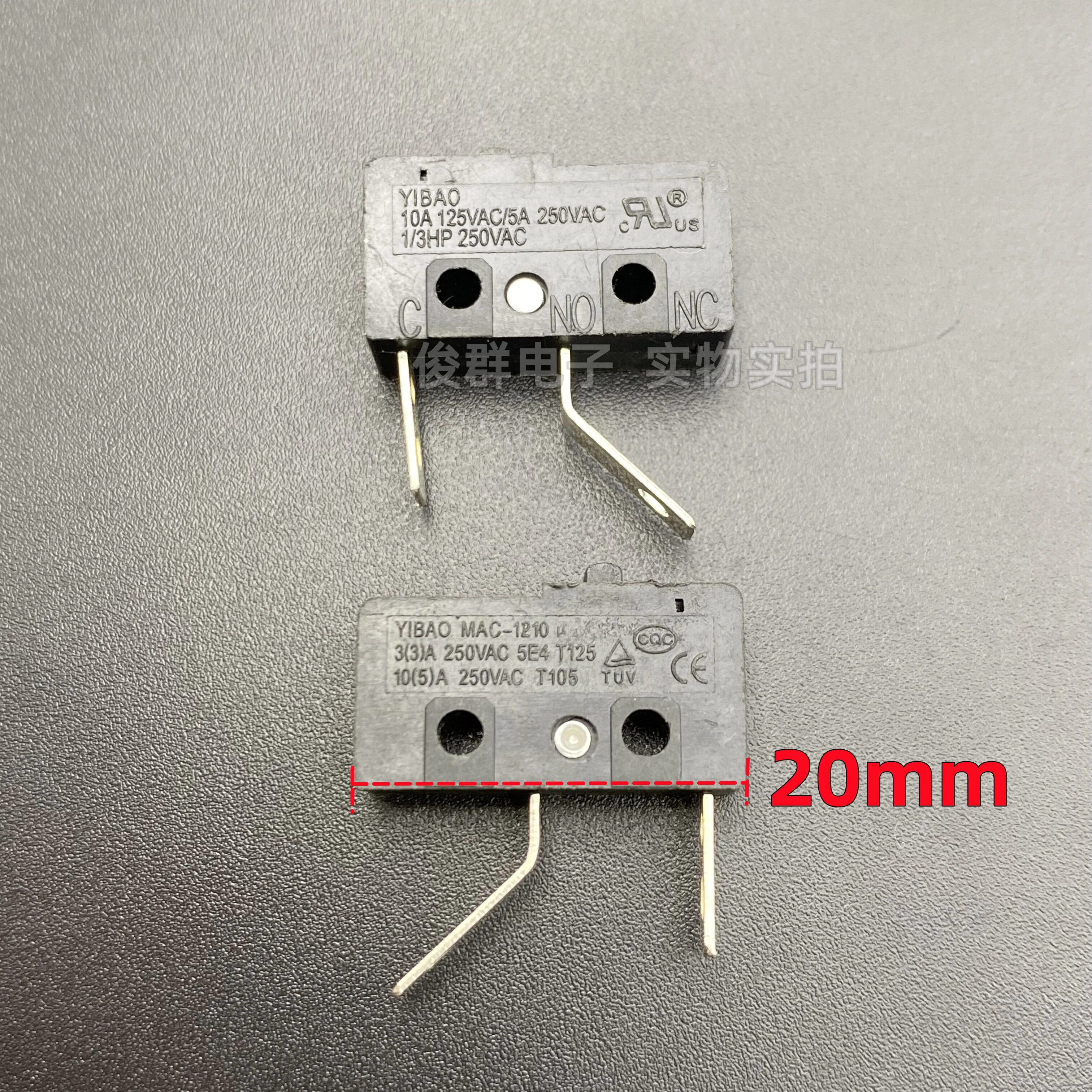 10 pcs/MAC -1210 micro switch 2-foot 10A cooking machine meat grinder juicer blender soymilk machine
