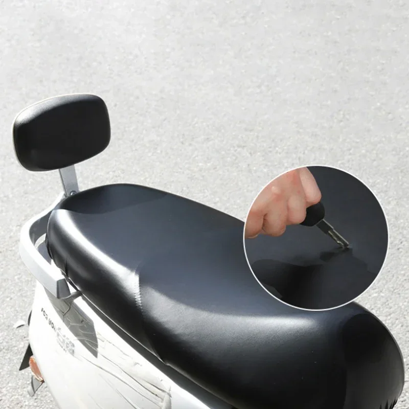 

Чехол на сиденье мотоцикла, водостойкий пылезащитный солнцезащитный крем, подушка для мотоцикла, скутера, чехол на сиденье из искусственной кожи, защита сиденья