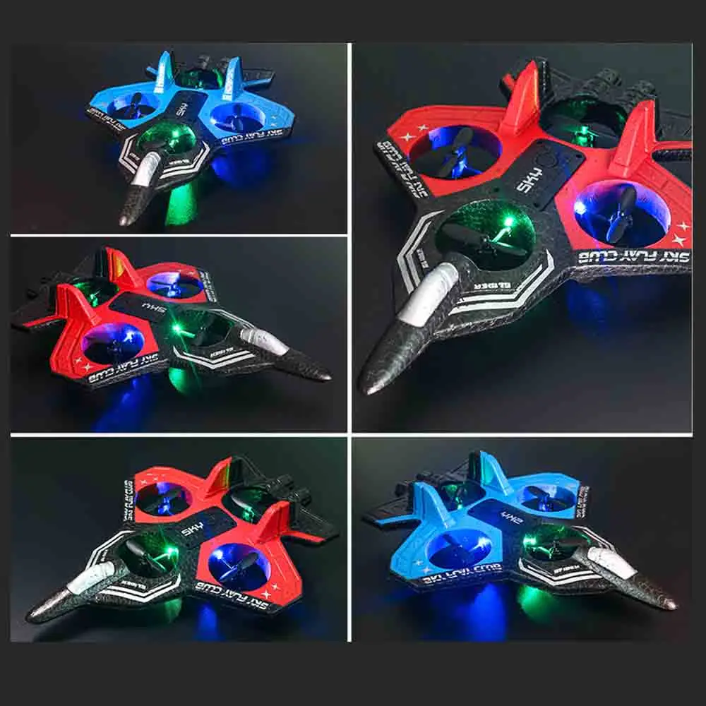 

YP3 Планер RC Дрон Летающий Вертолет RC Хобби Реактивный Самолет с Подсветкой 2,4G Трюк Дистанционное Управление Пенопластовый Истребитель Самолет Дрон Игрушка