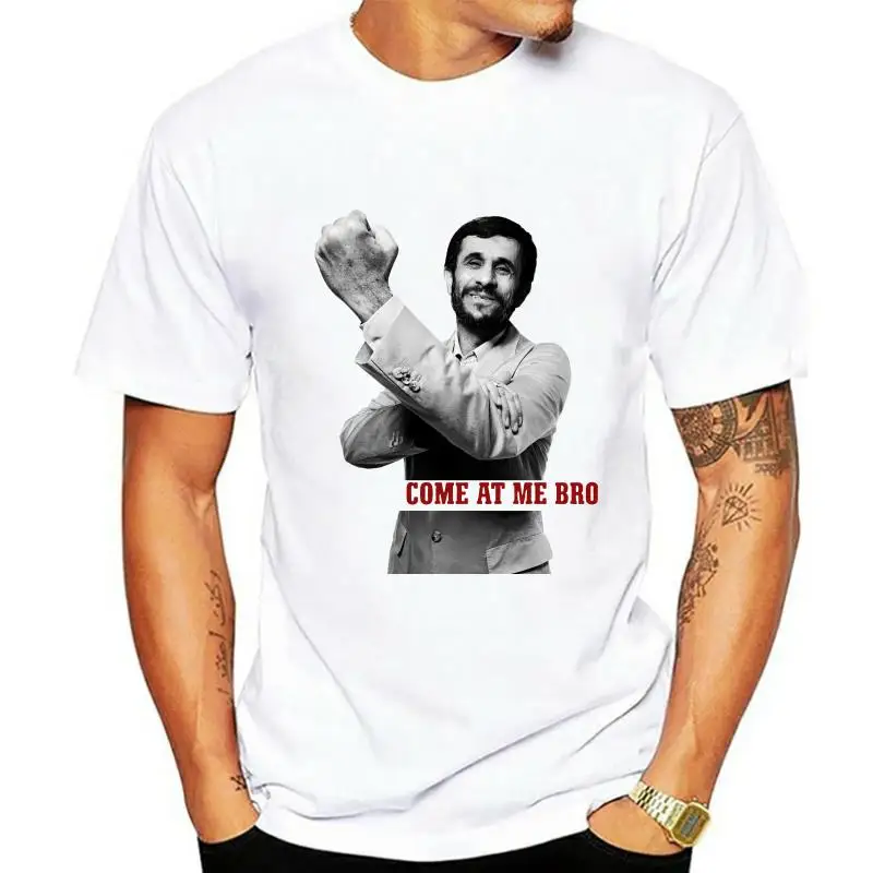 Mahmoud Ahmadinejad Finger Iran Dinner Jacket Come At Me Bro T-Shirt Fn9427 Hip-Hop Tee Shirt