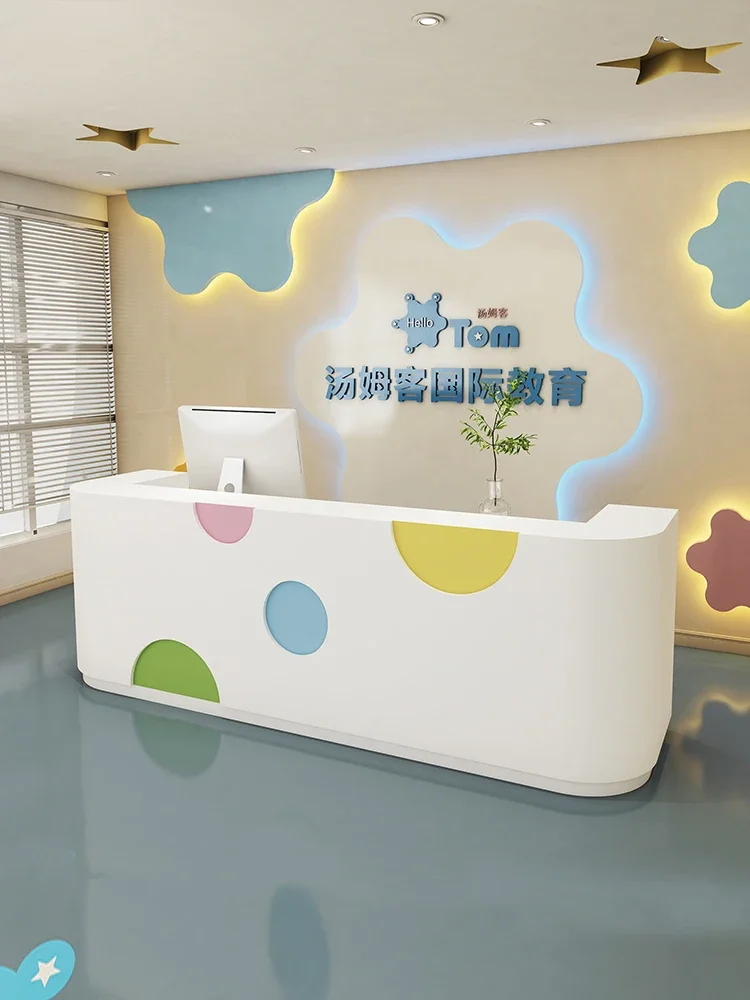 Simple Training School Reception Desk Kindergarten Education Early Education Center Children's Playground