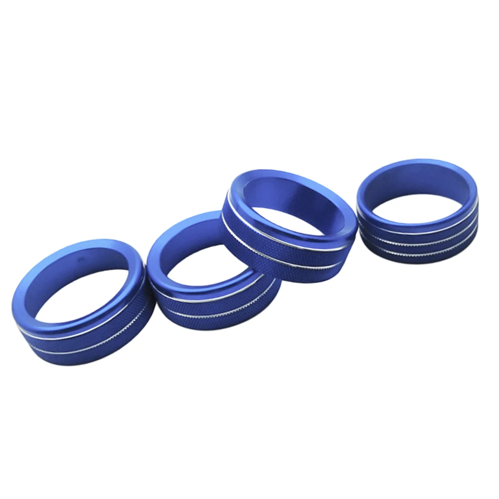 

For Jeep Wrangler JL JLU & Gladiator JT 2-door and 4-door 2018-2024 Air Conditioner Knob Trim Switch Button Knob Cover